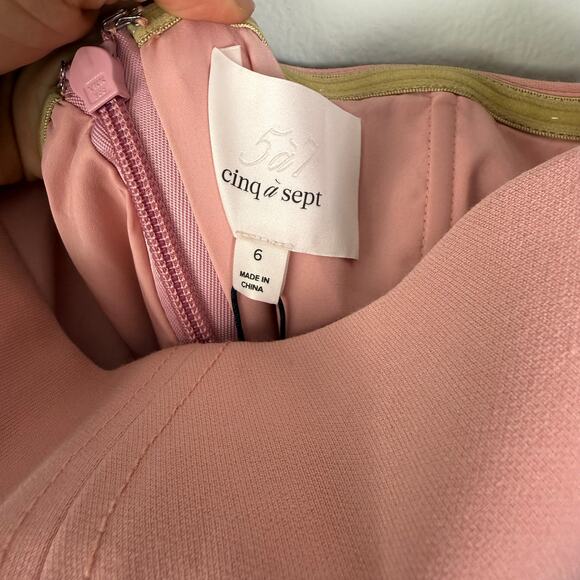 Cinq a Sept Laurile Dress in Peony Pink NWT - Picture 7 of 11